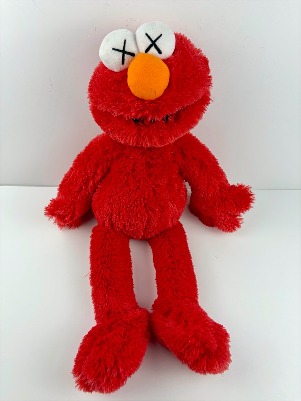 Kaws Sesame Street x Uniqlo Elmo Plush 21 in Stuffed Toy X Eyes